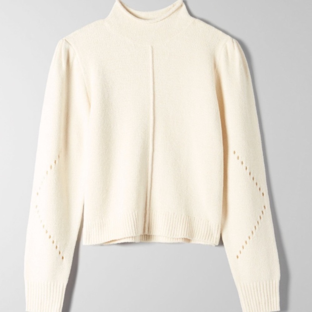LIKE NEW Aritzia Wilfred Ingrid mockneck sweater